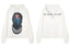 IH NOM UH NIT Masked Figure Cuban Link Hoodie - Off-White