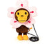 A Bathing Ape Baby Milo Pink Flower Costume Plush Crossbody Bag