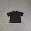 Mertra Patterned Raglan Tee - Black