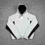 Mertra Contrast Colorblock Fleece Hoodie - Light Grey/Black