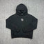 Mertra Seam-Detailed Emblem Hoodie - Black