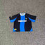 Mertra Striped Soccer Jersey - Black/Blue