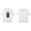 IH NOM UH NIT Rhinestone Mask Graphic Tee - Off-White