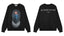 IH NOM UH NIT Masked Figure Cuban Link Sweatshirt - Black