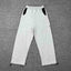 Mertra Contrast Pocket Straight-Leg Sweatpants - Light Grey/Black