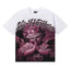 Life Hustlers Blindfolded Cherub Graphic Tee - White (Purple Edition)