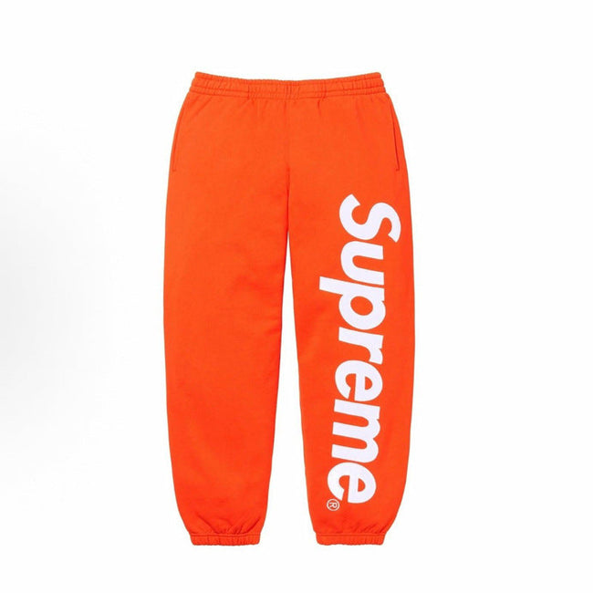 Supreme Leg Logo Sweatpants - Orange Hover Image