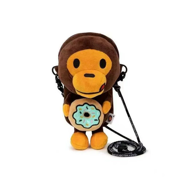 A Bathing Ape Baby Milo Donut Plush Doll Crossbody Bag Hover Image