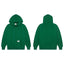 Aimé Leon Dore Thermal-Lined Script Zip-Up Hoodie - Forest Green