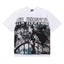 Life Hustlers Bat Graphic Vintage Tee - White