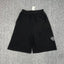 Mertra Logo Sweat Shorts - Black