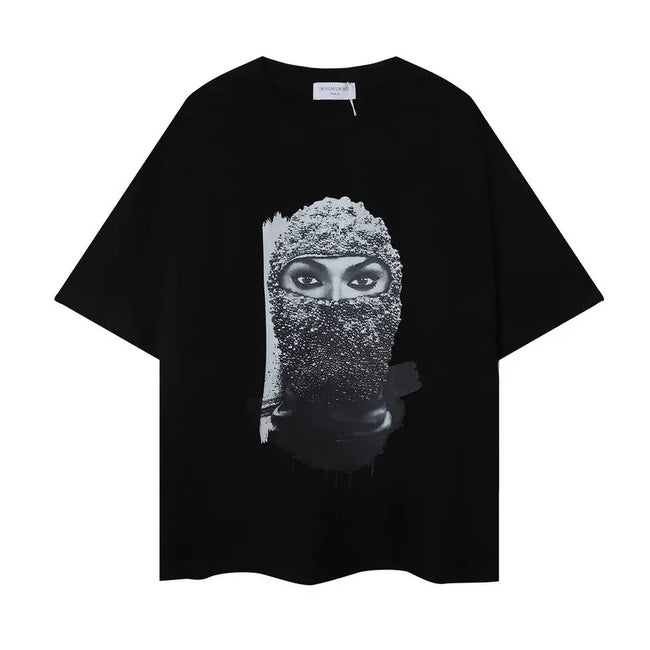 IH NOM UH NIT Paint Drip Mask Tee - Black Hover Image