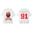IH NOM UH NIT Chicago 91 Dye Hair Graphic Tee - Off-White