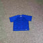 Mertra Patterned Raglan Tee - Royal Blue