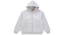 Supreme Arc Thermal Lined Zip Up Hoodie Ash Grey