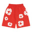 Denim Tears The Cotton Wreath Shorts 'Red'
